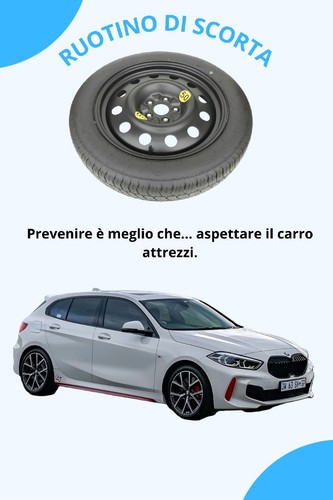 Ruotino scorta per bmw - 18",