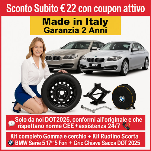 Ruotino scorta bmw - ruotino,
