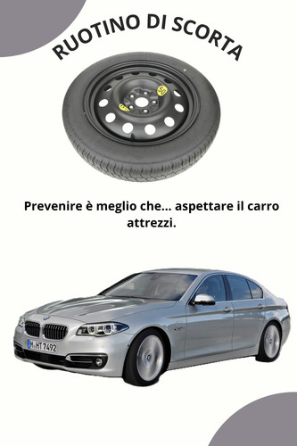 Ruotino scorta per bmw - 17",