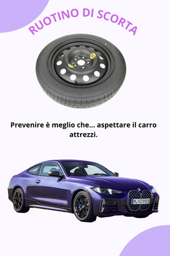Ruotino scorta per bmw - scorta,