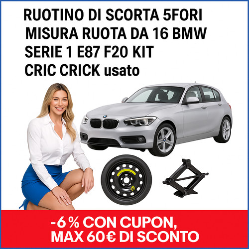 Ruotino scorta 16 - scorta, bmw