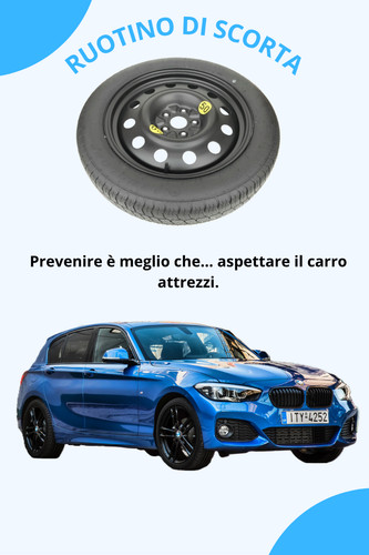 Ruotino scorta per bmw - di,
