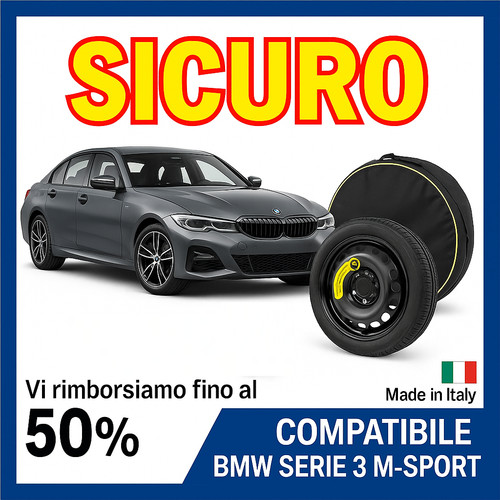 Kit ruotino scorta bmw - di,